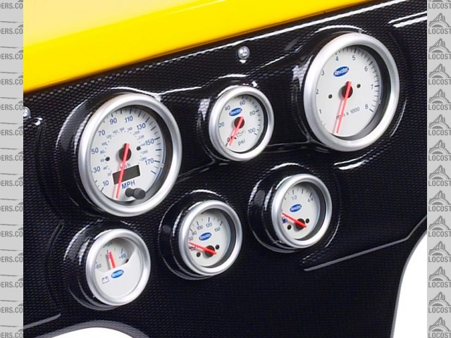 Carbon Look Dash  - Gauge Pods